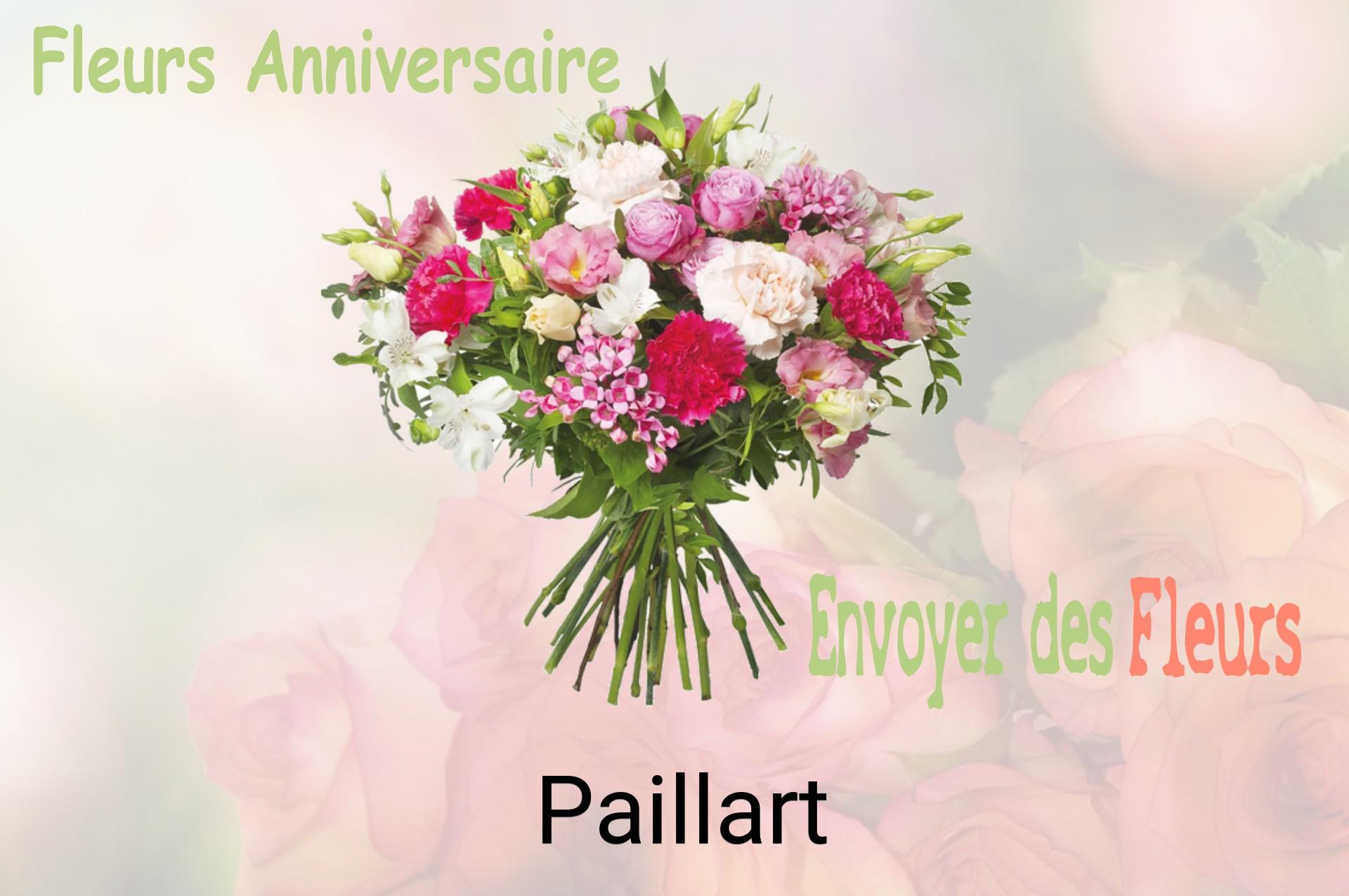 Bouquet de fleurs d’anniversaire livré à Paillart